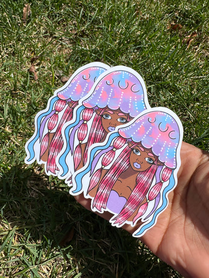 Jelly Girl - 3 inch Sticker