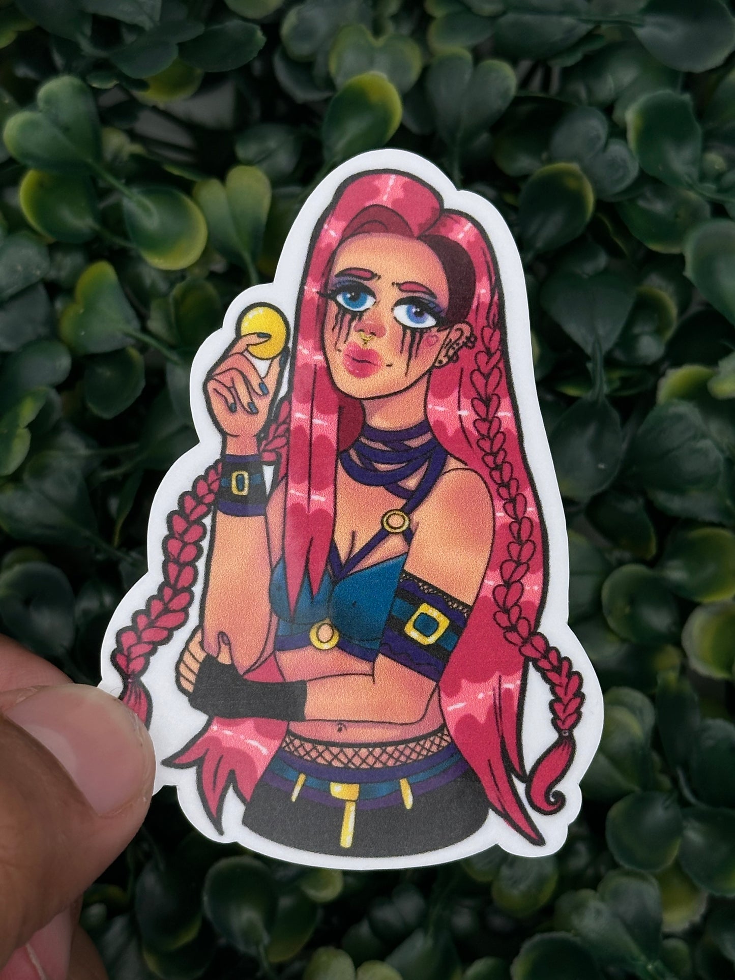 Cybergirl - 3 inch Sticker