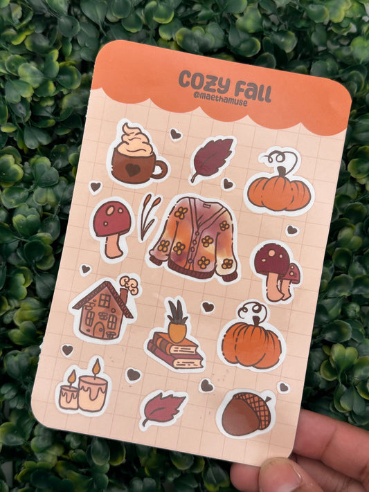 Cozy Fall Sticker Sheet